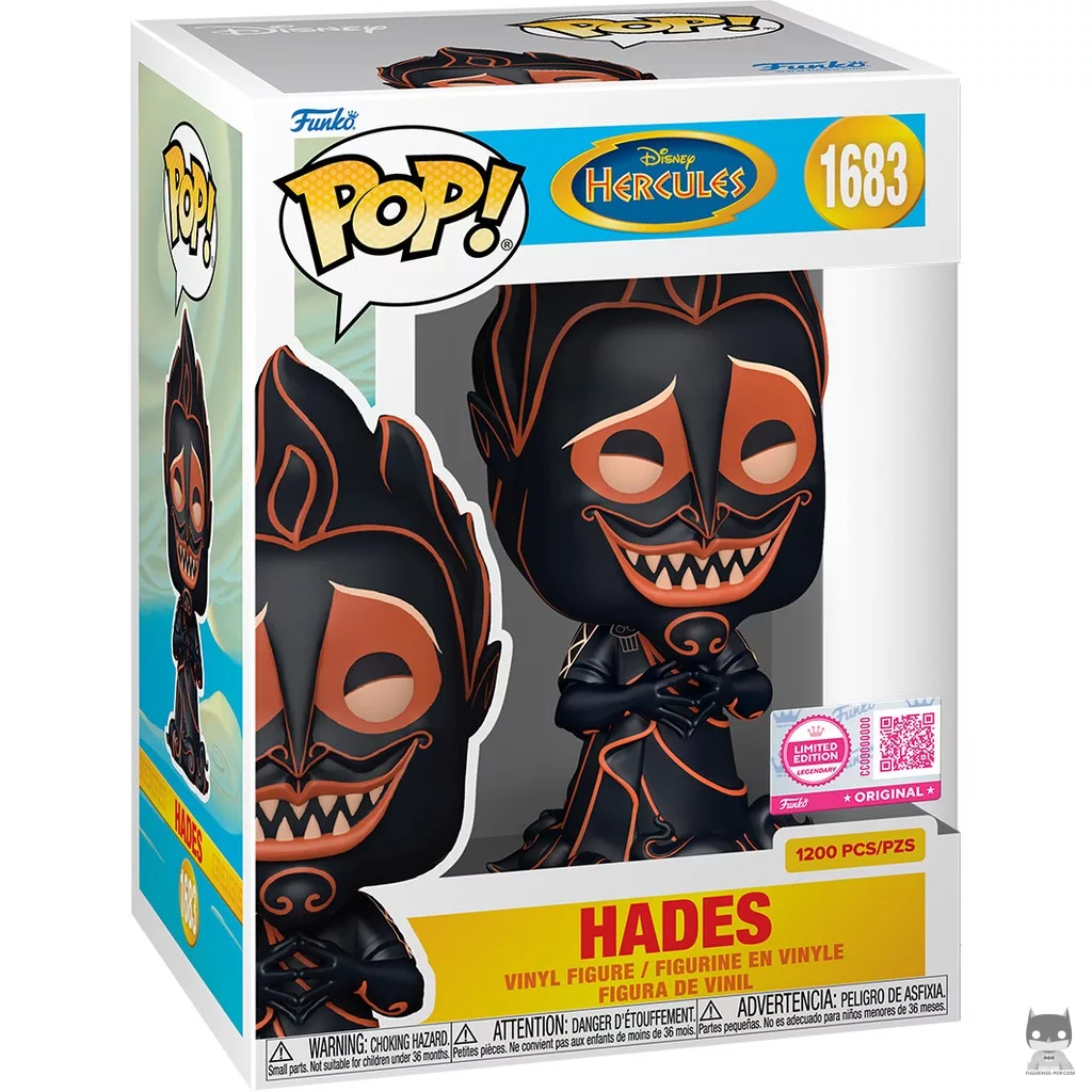 Hades (Pottery Deco) Funko Pop! figure in its box