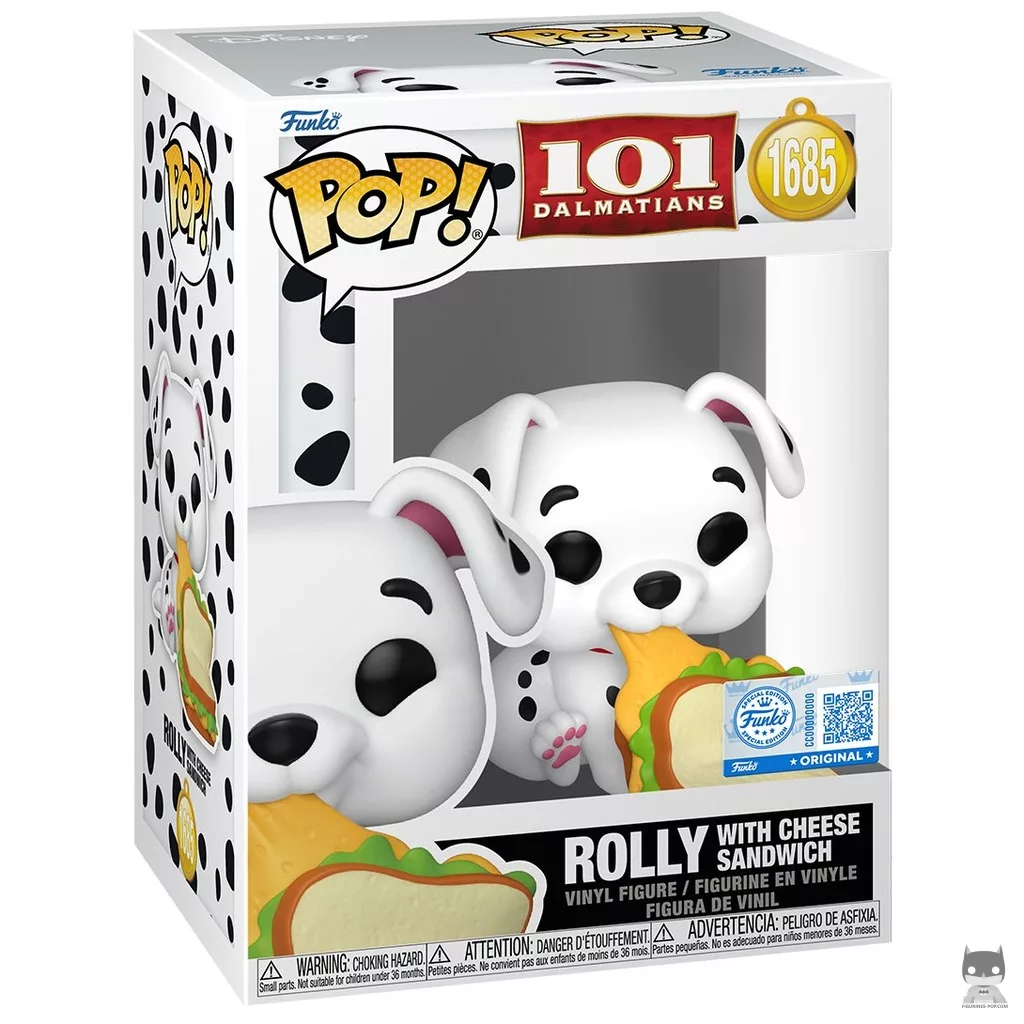 Rolly with Cheese Sandwich Funko Pop! figure in its box