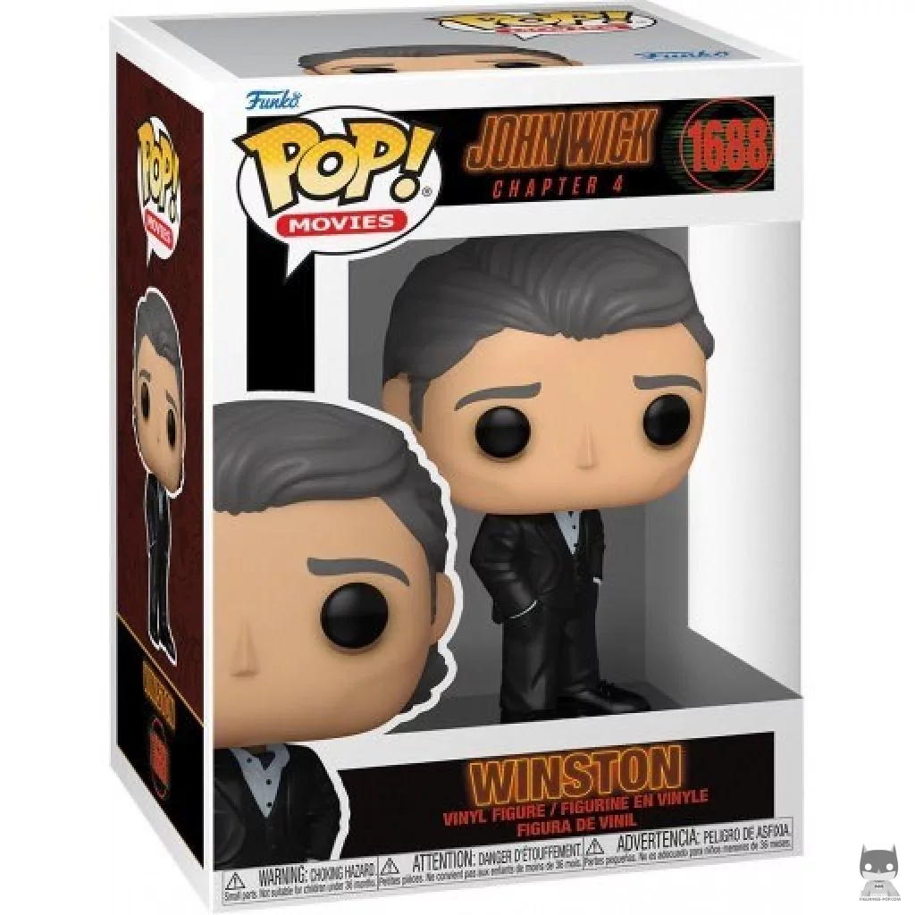 Winston Funko Pop! figure in its box