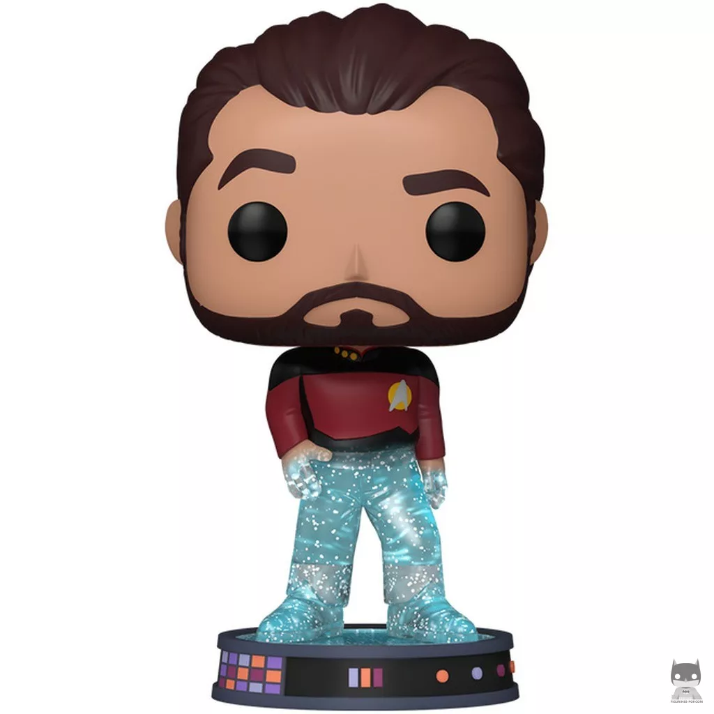 William T. Riker (Glitter) Funko Pop! figure in its box