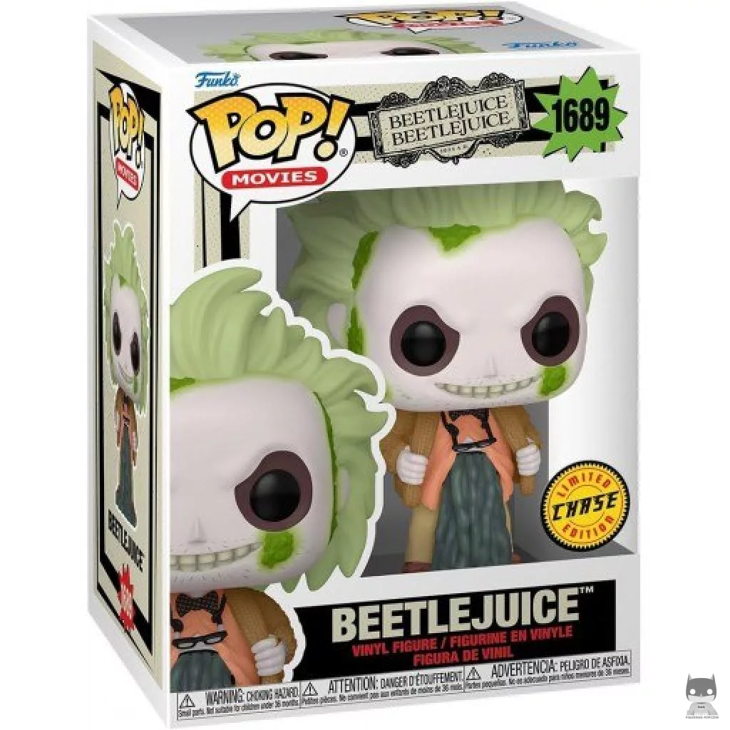 Beetlejuice (Chase) Funko Pop! figure in its box