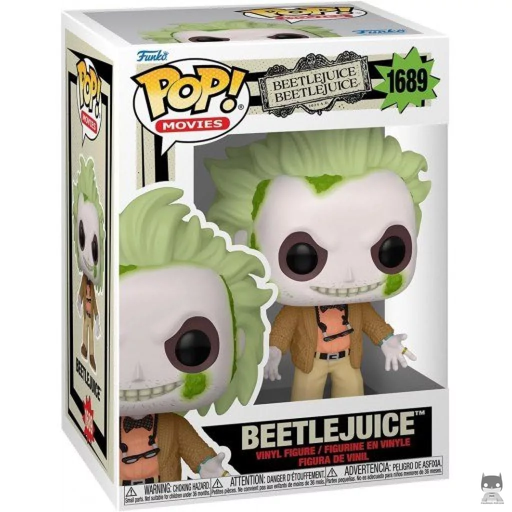 Beetlejuice Funko Pop! figure in its box