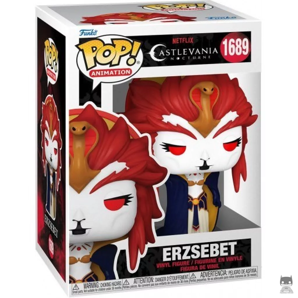 Erzsebet Funko Pop! figure in its box
