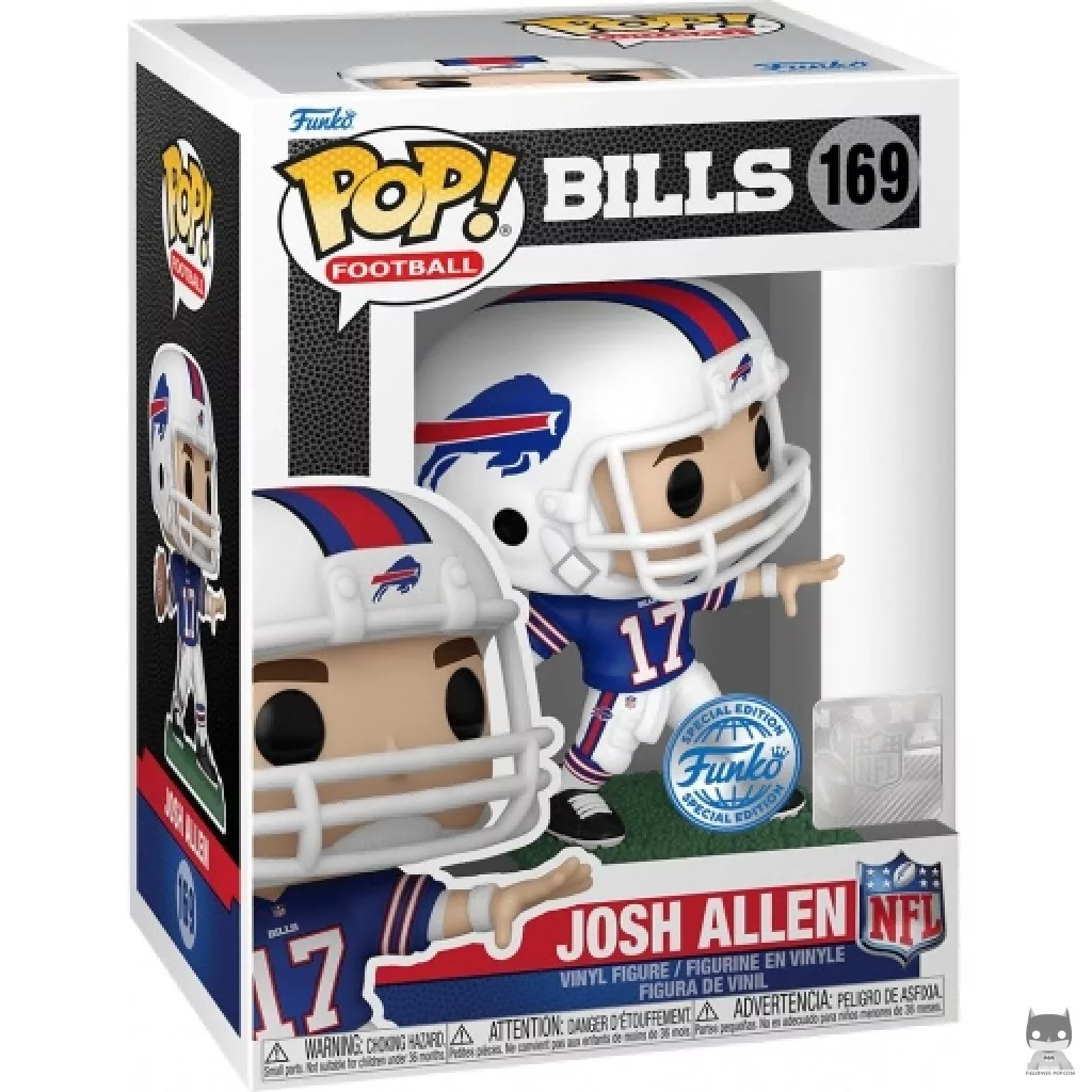 Josh Allen Funko Pop! figure in its box