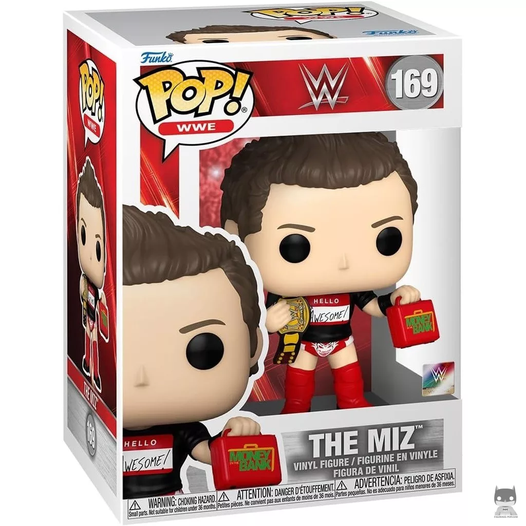 The Miz Funko Pop! figure in its box