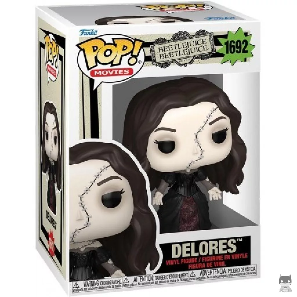 Delores Funko Pop! figure in its box