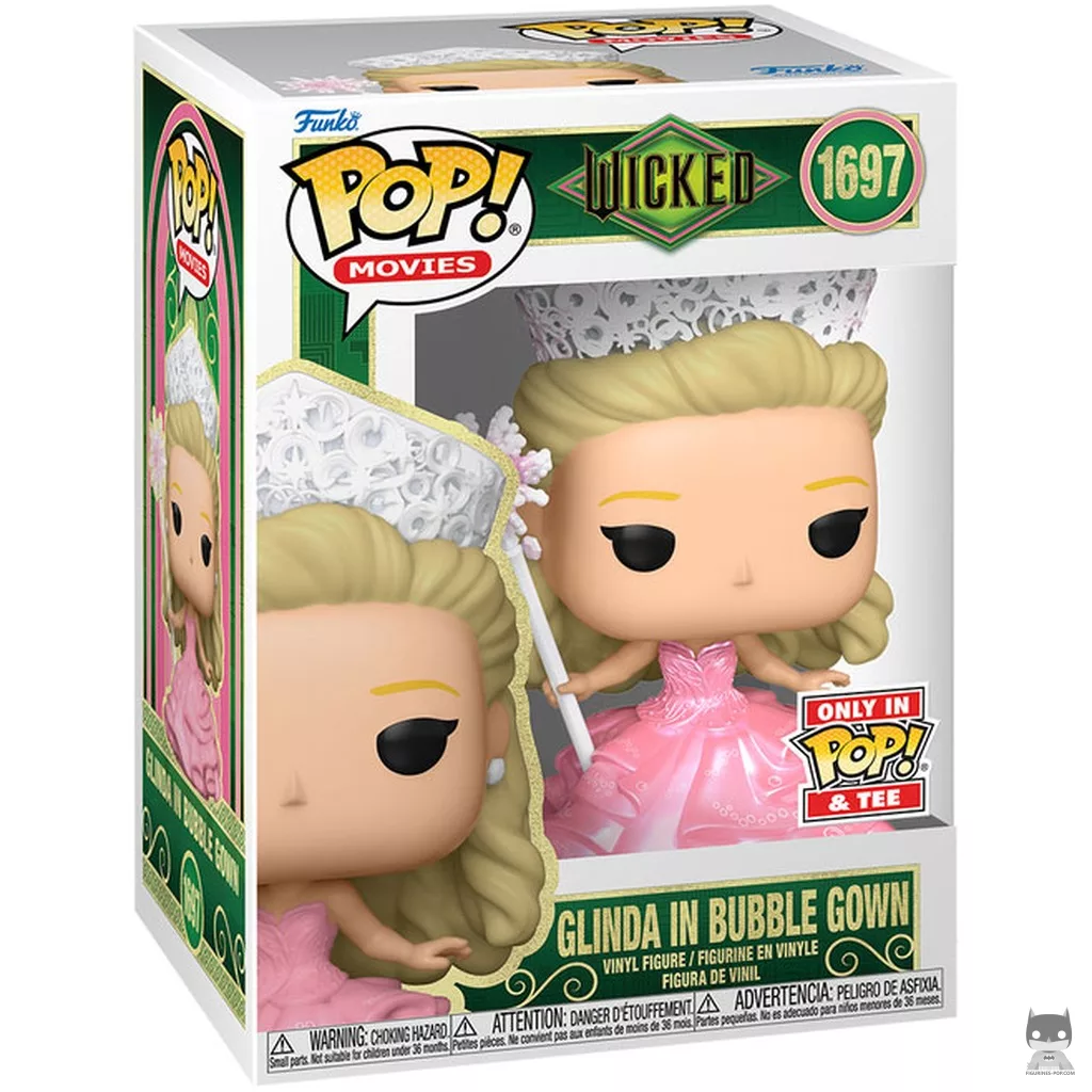 Glinda in Bubble Gown (Pearlescent) Funko Pop! figure in its box