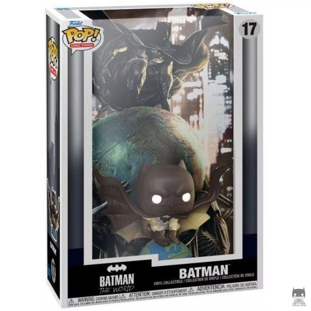 Batman The World Funko Pop! figure in its box