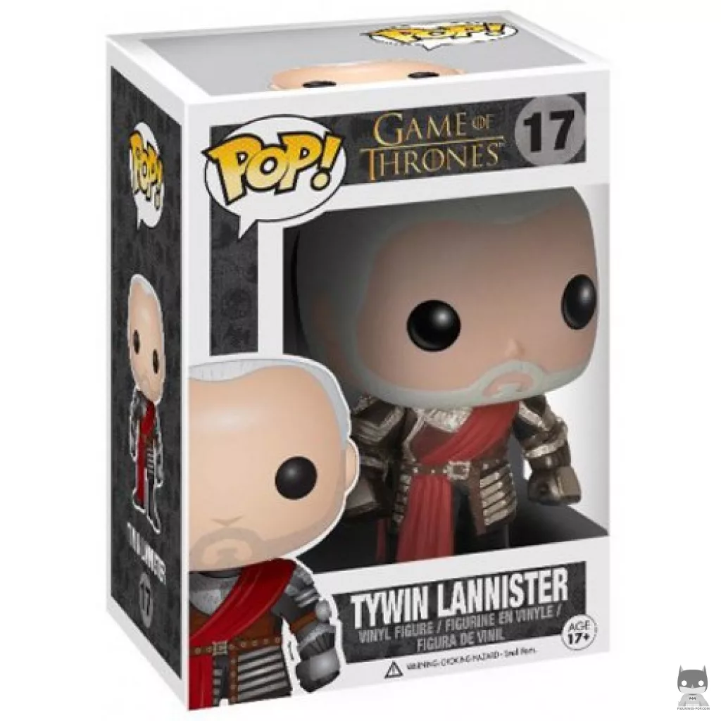 Tywin Lannister Funko Pop! figure in its box