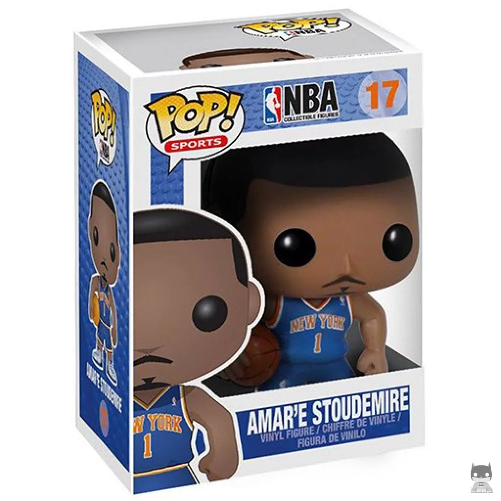 Amar'e Stoudemire Funko Pop! figure in its box