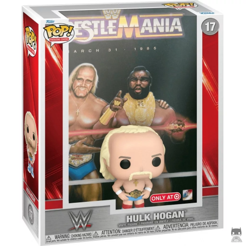 WrestleMania : Hulk Hogan Funko Pop! figure in its box