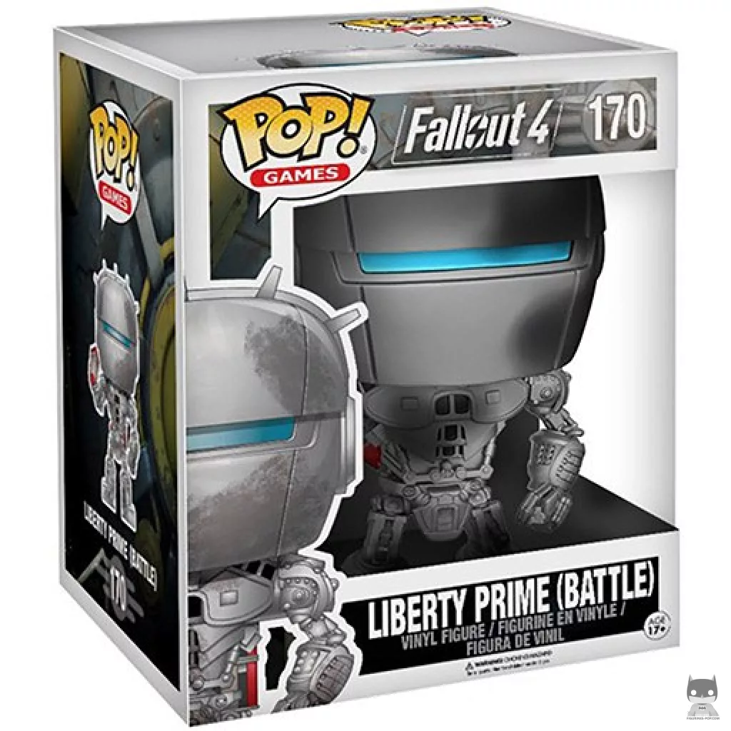 Liberty Prime (Battle) (Supersized) Funko Pop! figure in its box
