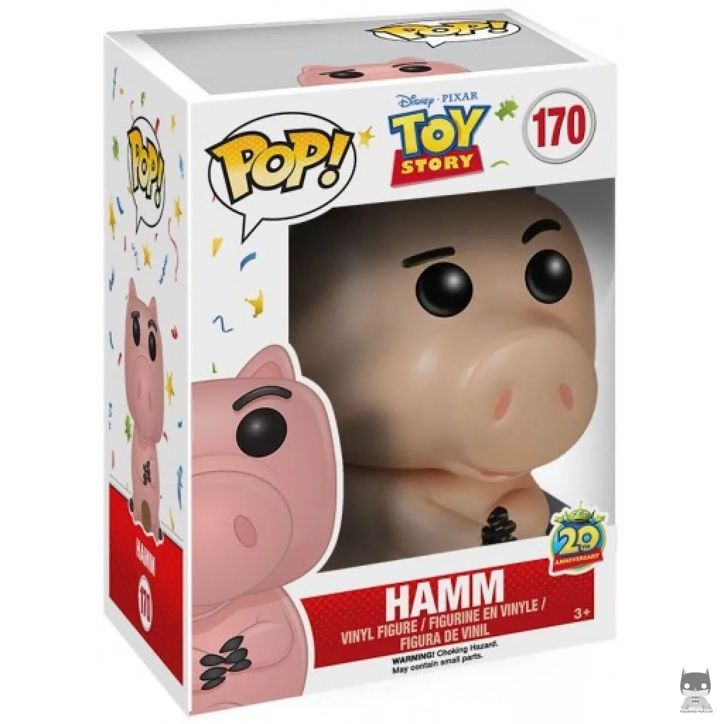 Hamm Funko Pop! figure in its box