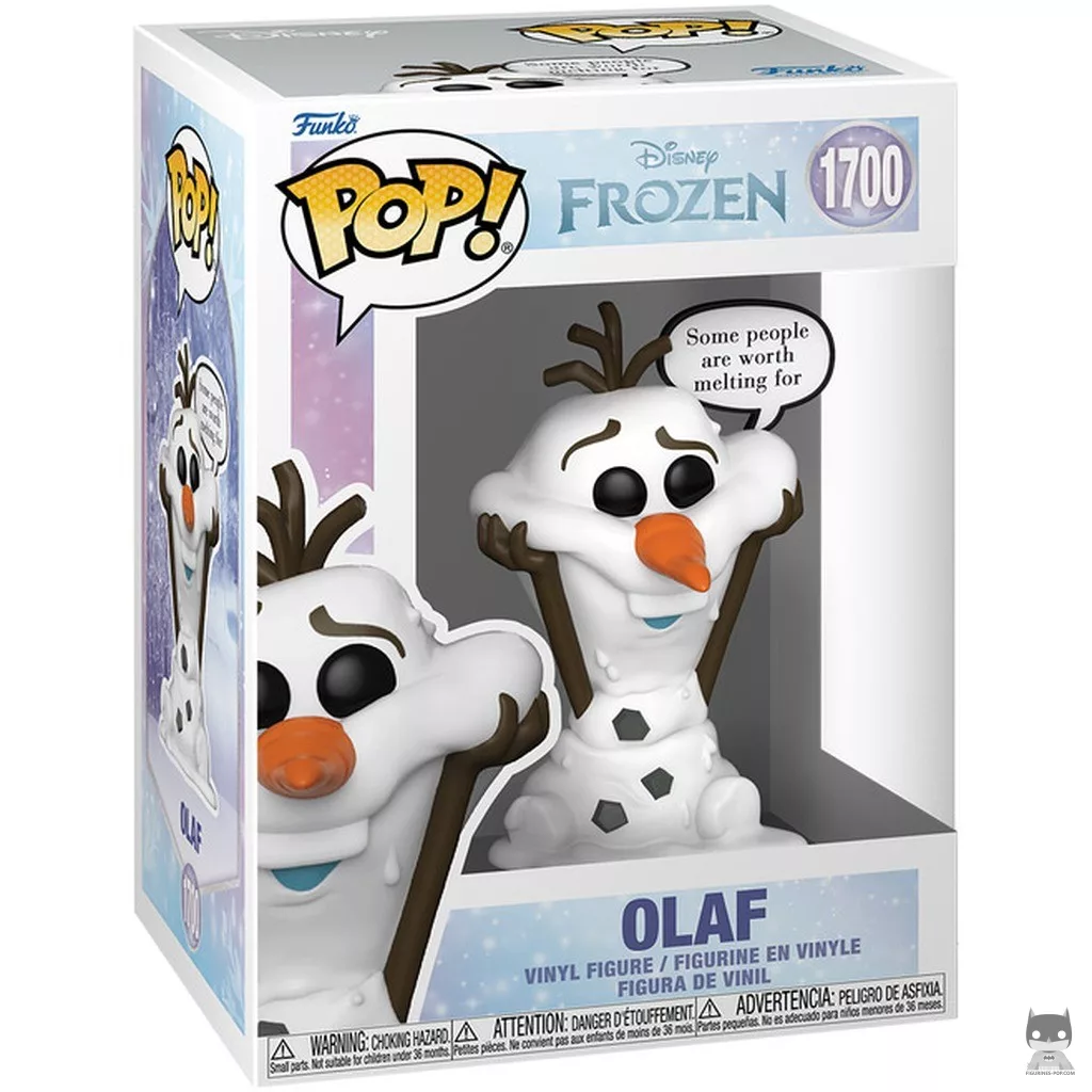 Olaf (Worth Melting For) Funko Pop! figure in its box