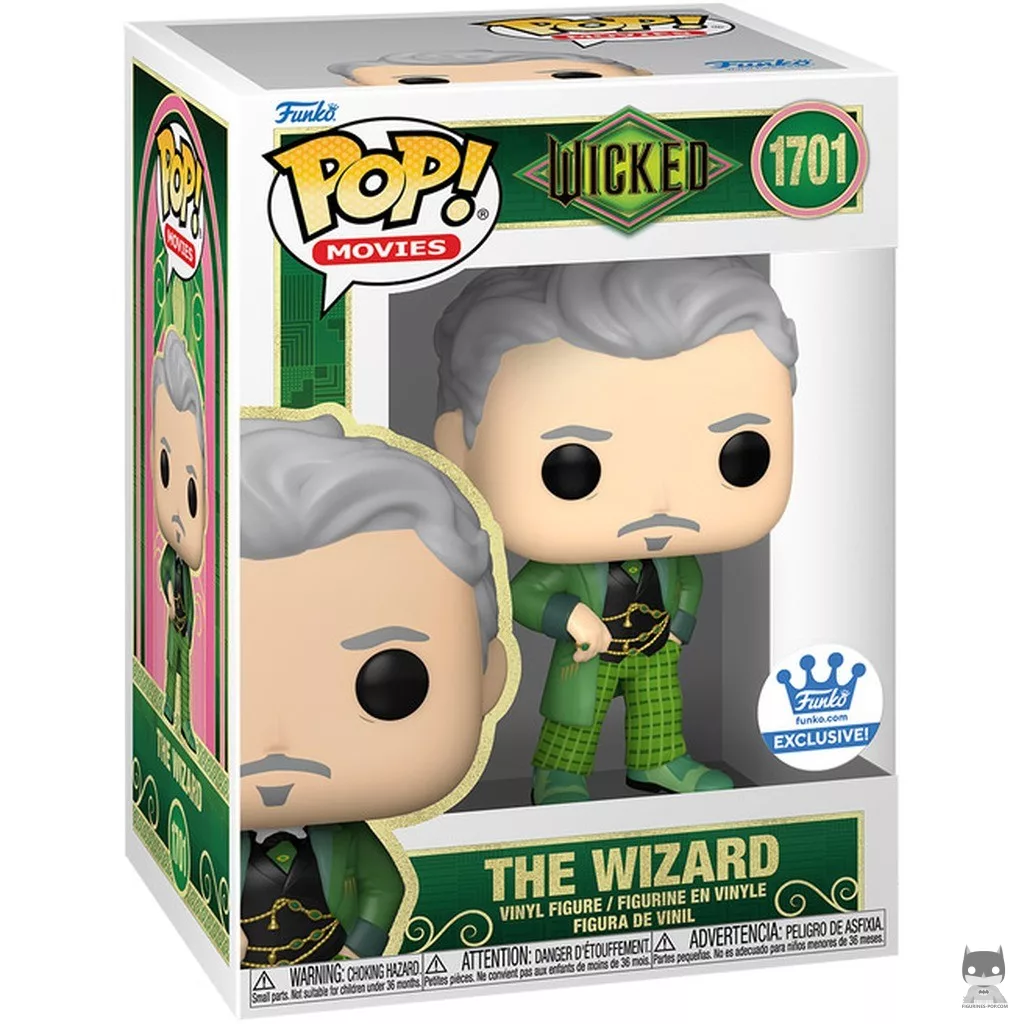 The Wizard Funko Pop! figure in its box