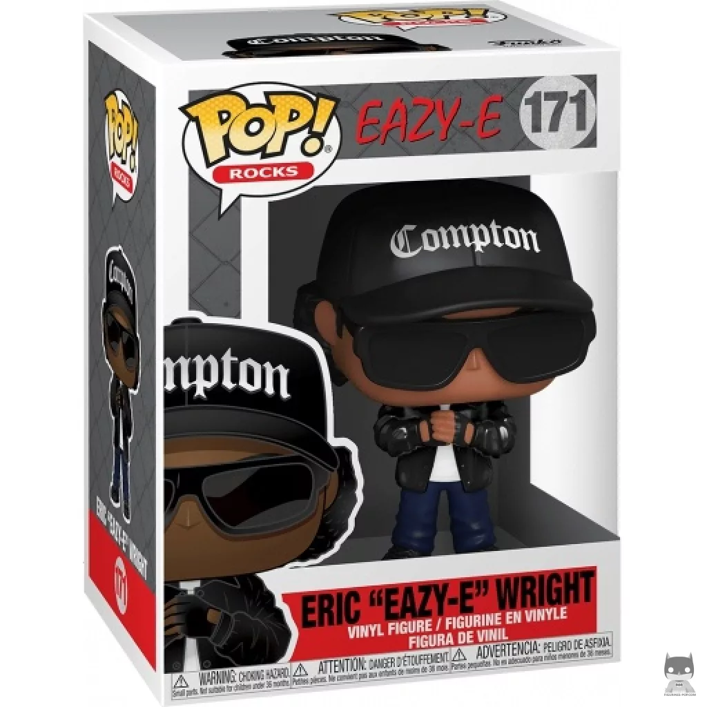 Eric "Eazy-E" Wright Funko Pop! figure in its box