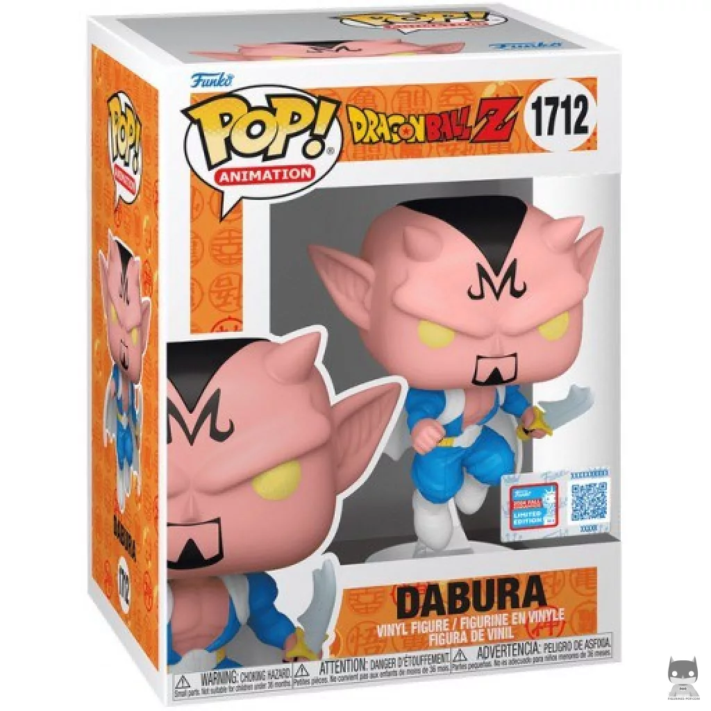 Dabura Funko Pop! figure in its box