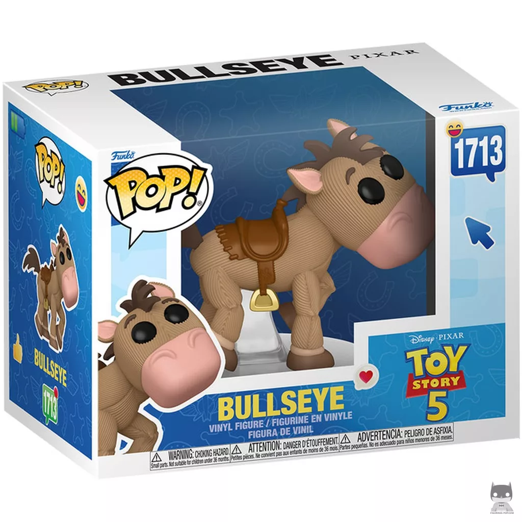 Premium Bullseye Funko Pop! figure in its box