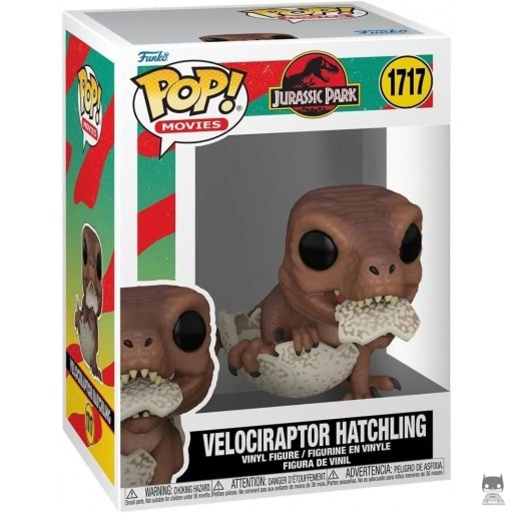 Velociraptor Hatchling Funko Pop! figure in its box