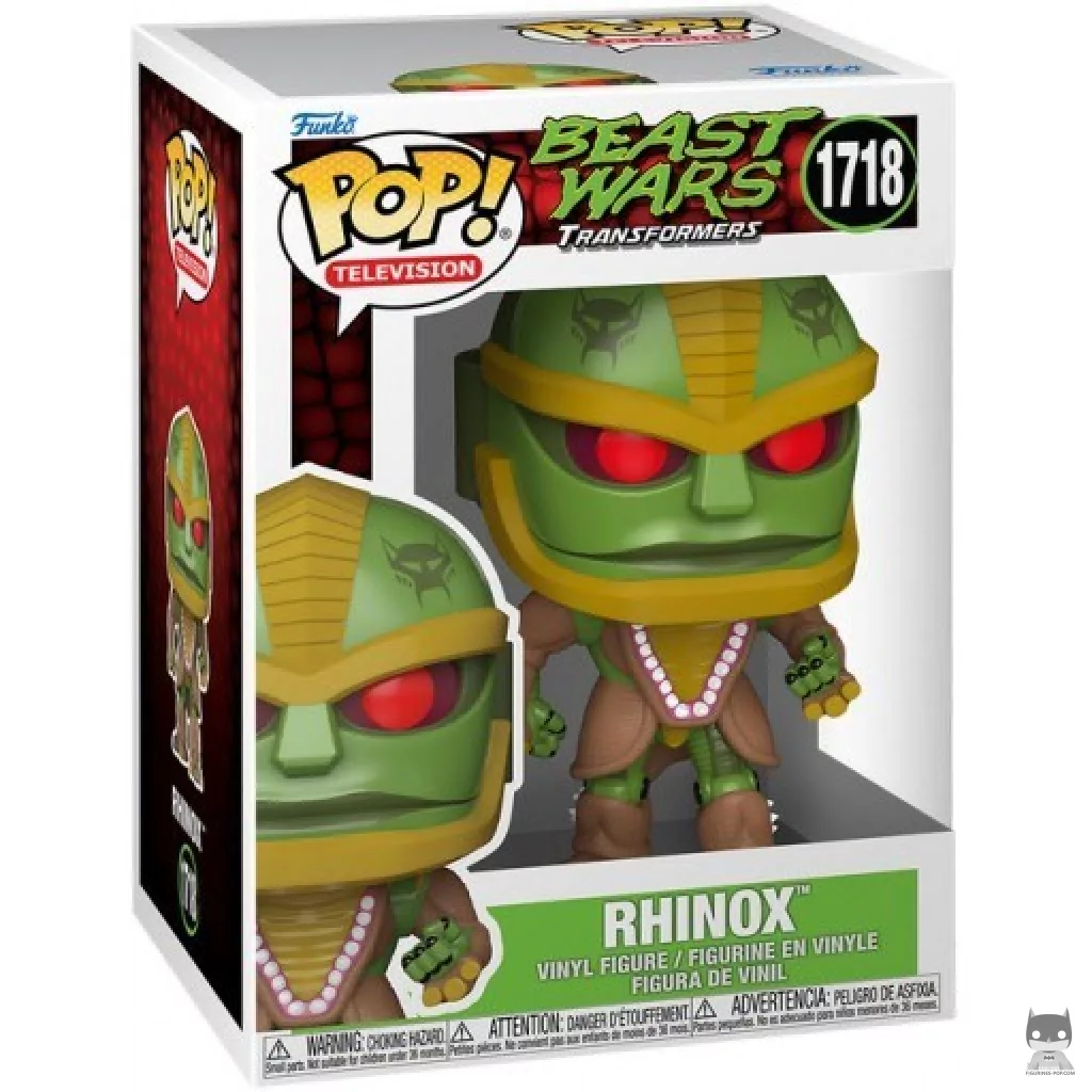 Rhinox Funko Pop! figure in its box