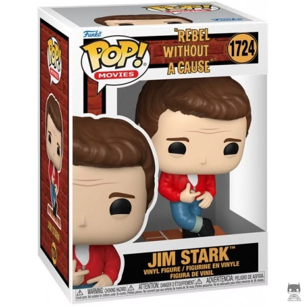 Jim Stark Funko Pop! figure in its box