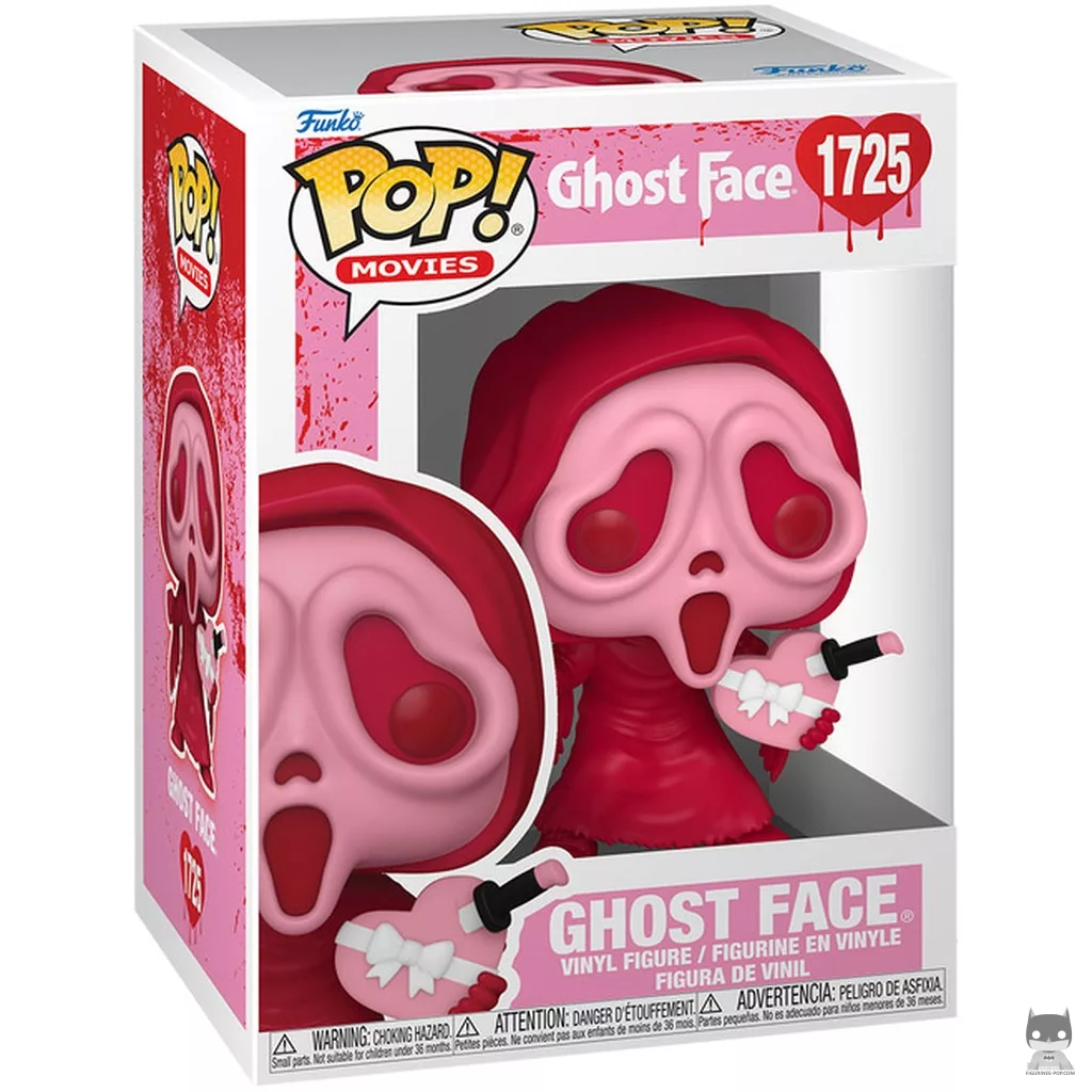 Ghost Face (Valentine's Day) Funko Pop! figure in its box
