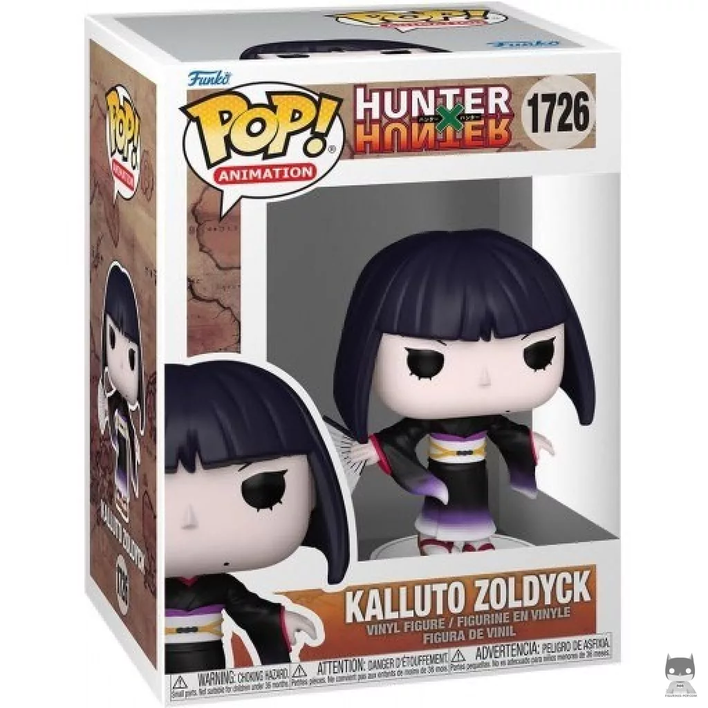 Kalluto Zoldyck Funko Pop! figure in its box