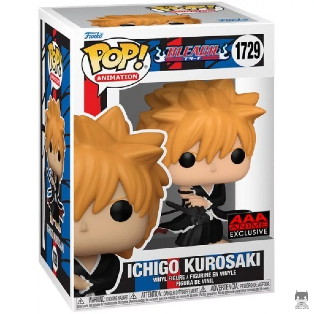 Ichigo Kurosaki Funko Pop! figure in its box