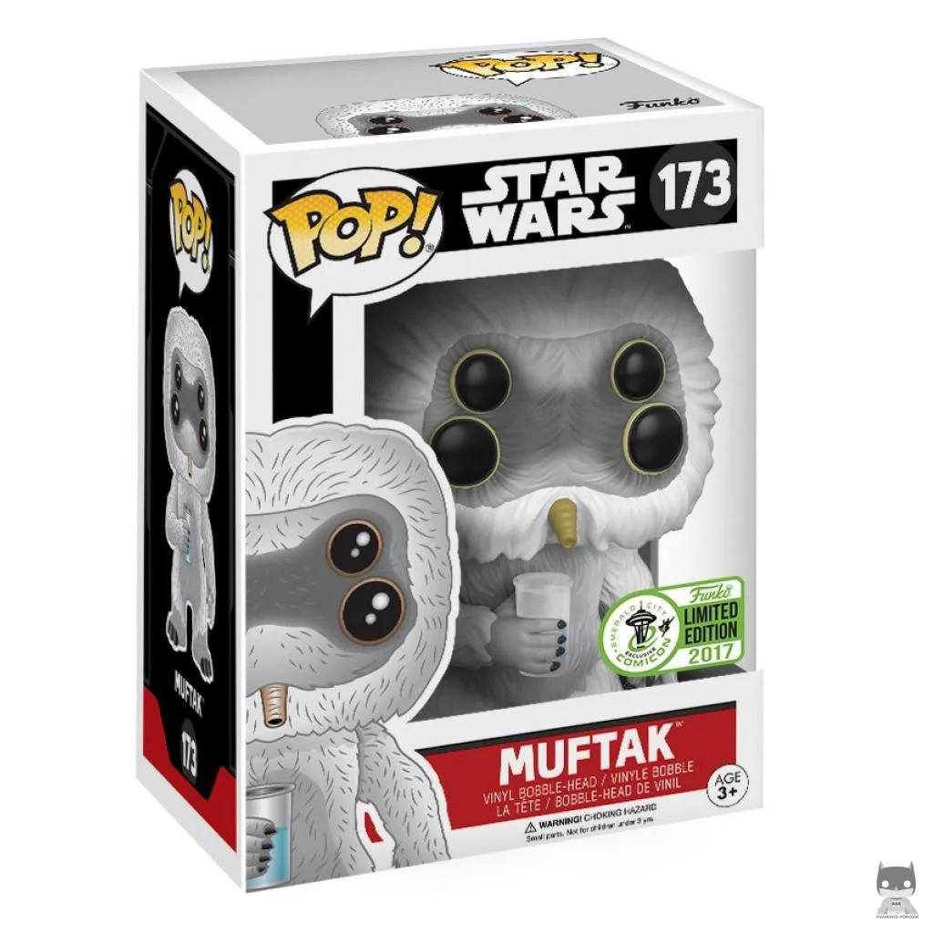 Muftak Funko Pop! figure in its box