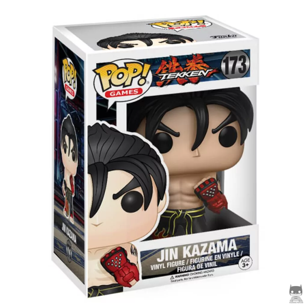 Jin Kazama Funko Pop! figure in its box