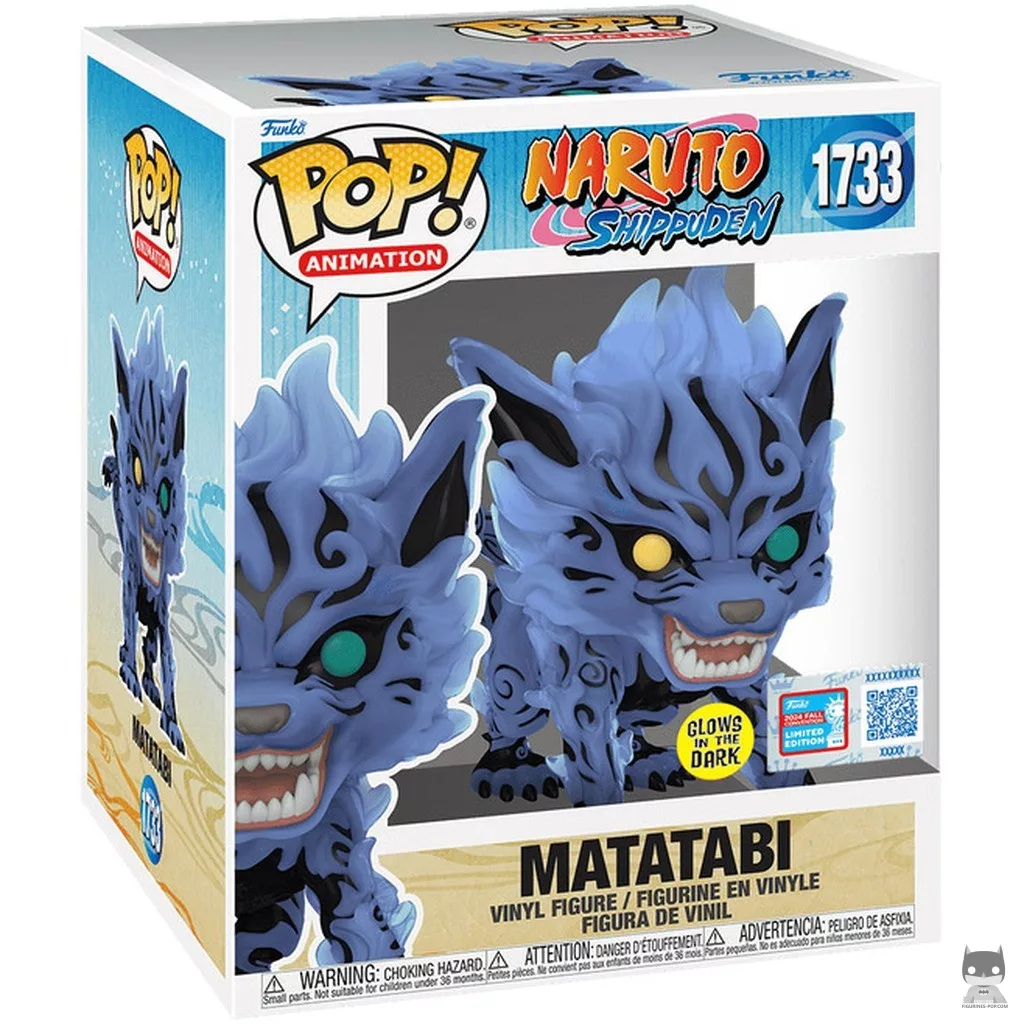 Matatabi (Supersized & Glow in the Dark) Funko Pop! figure in its box