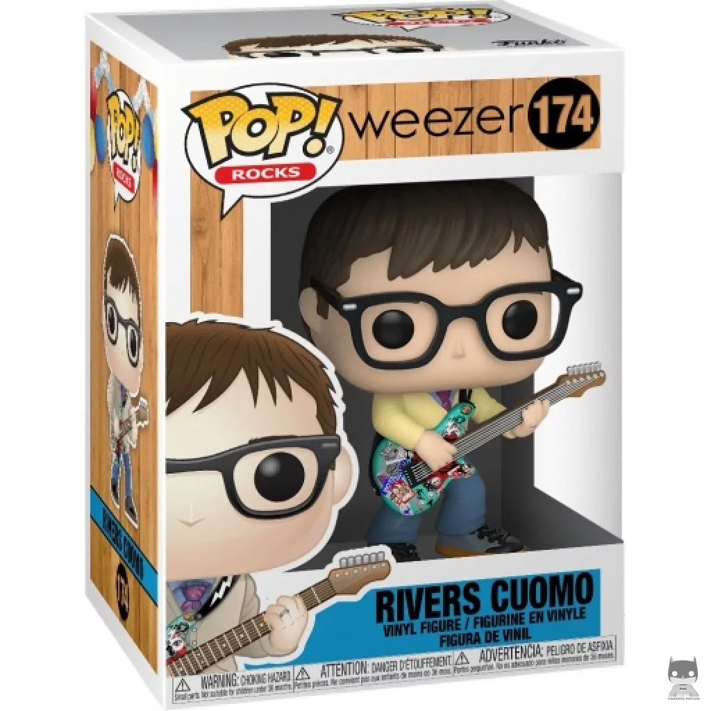 Rivers Cuomo Funko Pop! figure in its box