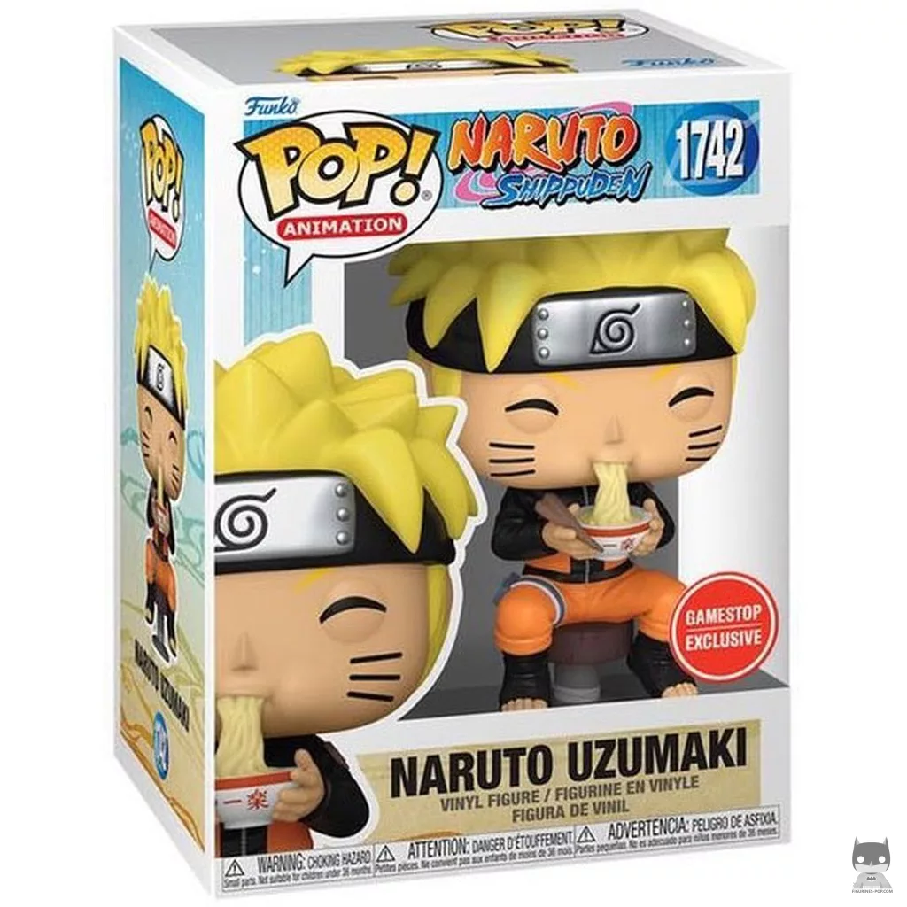 Naruto Uzumaki Funko Pop! figure in its box
