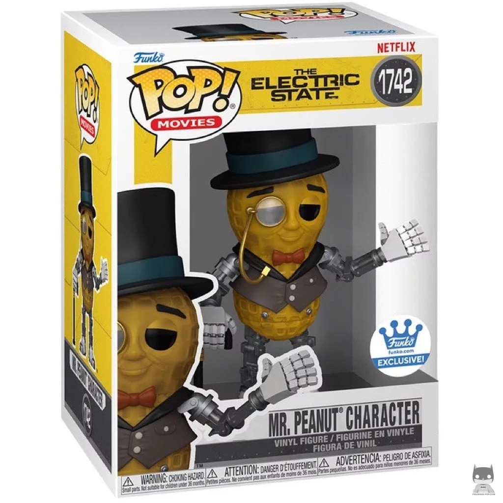 Mr. Peanut Character Funko Pop! figure in its box