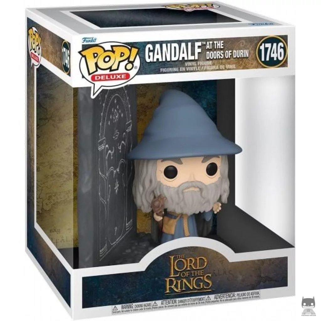 Gandalf with Doors Of Durin Funko Pop! figure in its box