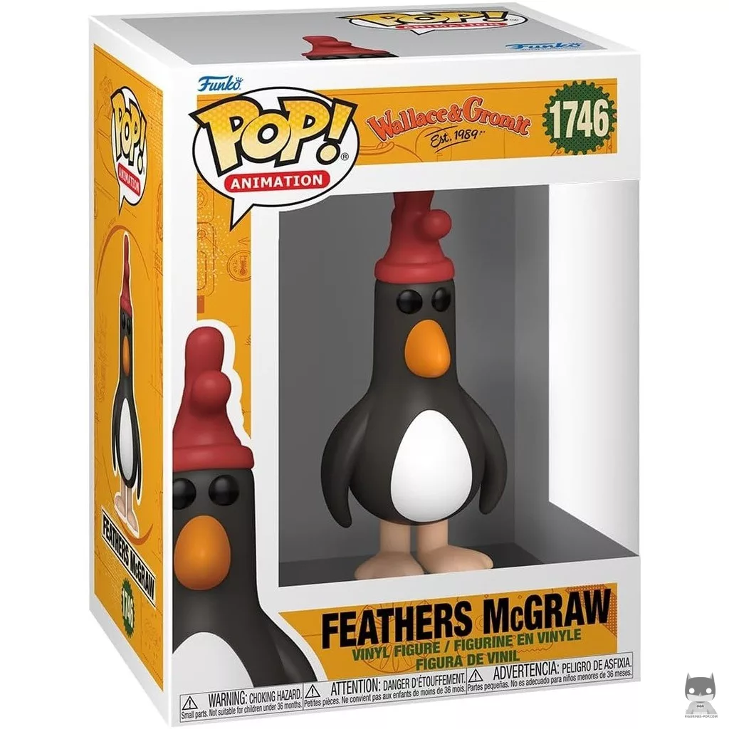 Feathers McGraw Funko Pop! figure in its box