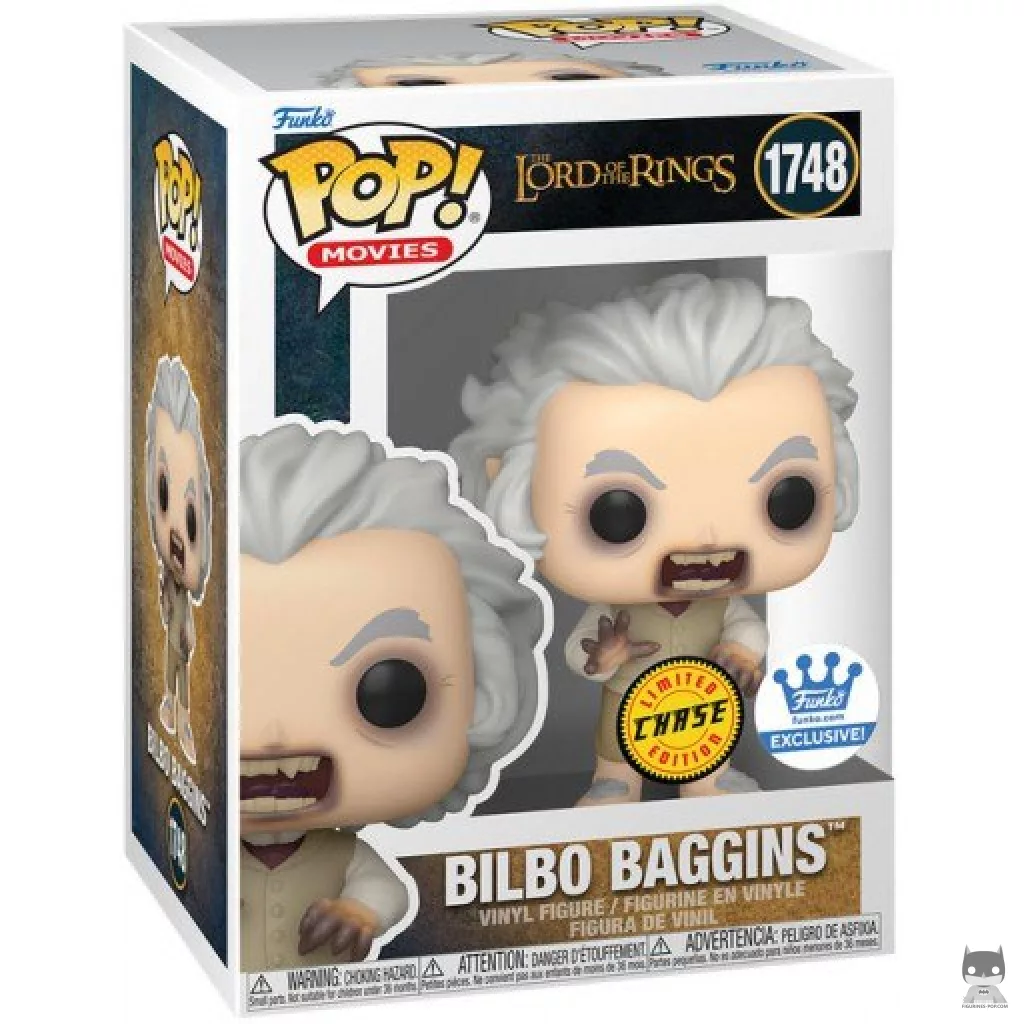 Bilbo Baggins (Chase) Funko Pop! figure in its box