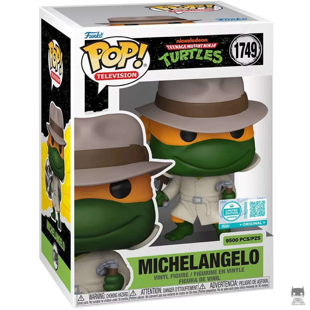 Michelangelo Funko Pop! figure in its box