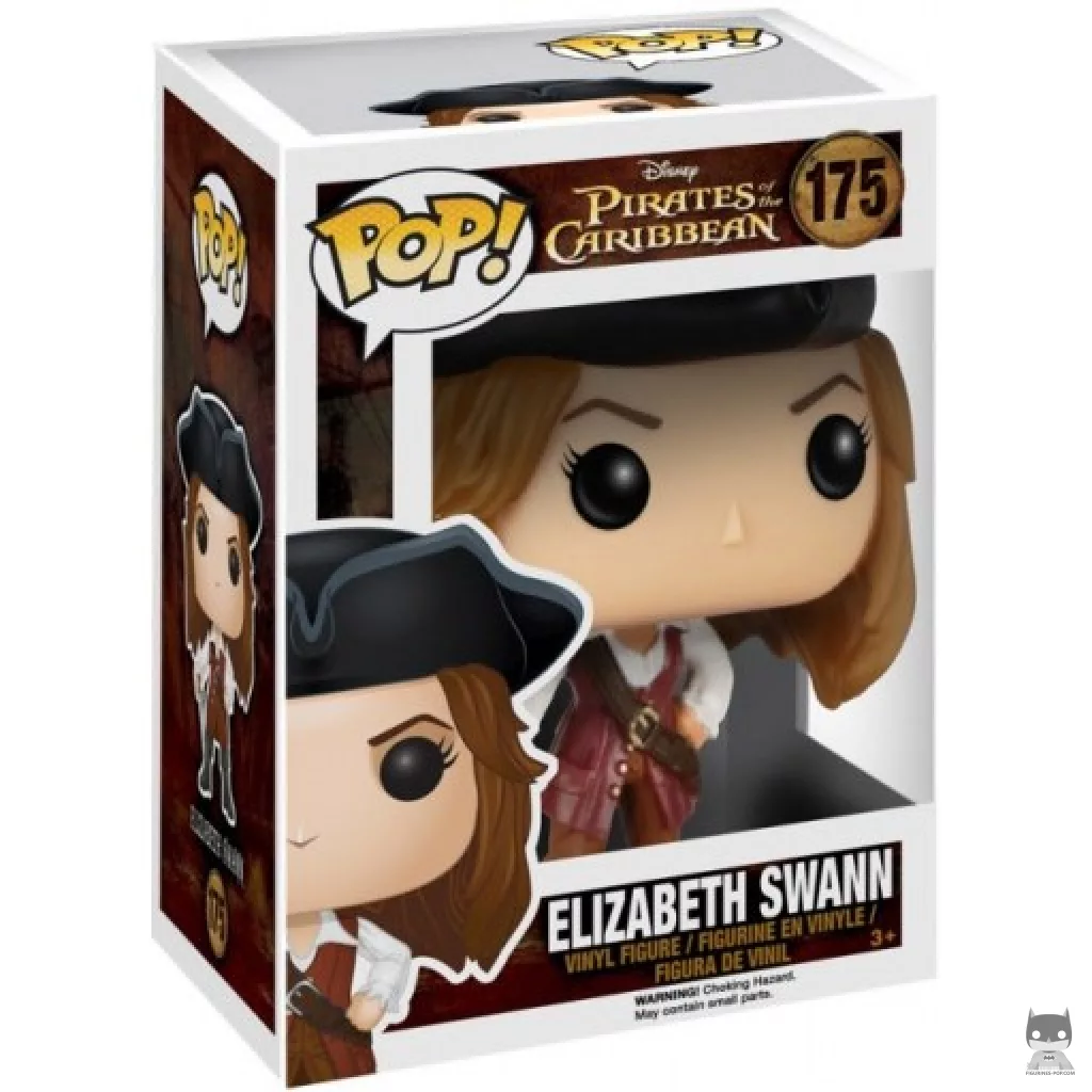 Elizabeth Swann Funko Pop! figure in its box