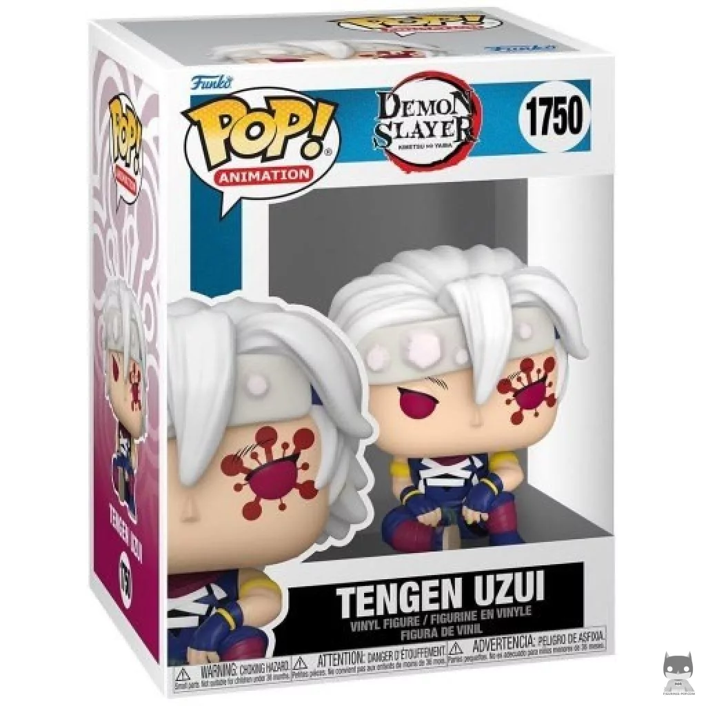 Tengen Uzui (Flash Back) Funko Pop! figure in its box