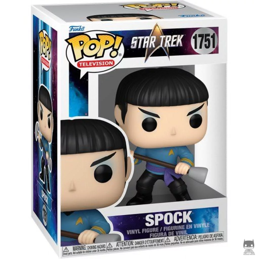Spock Funko Pop! figure in its box
