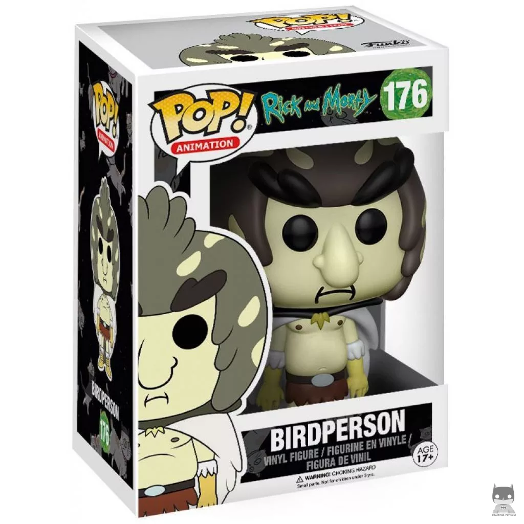Birdperson Funko Pop! figure in its box