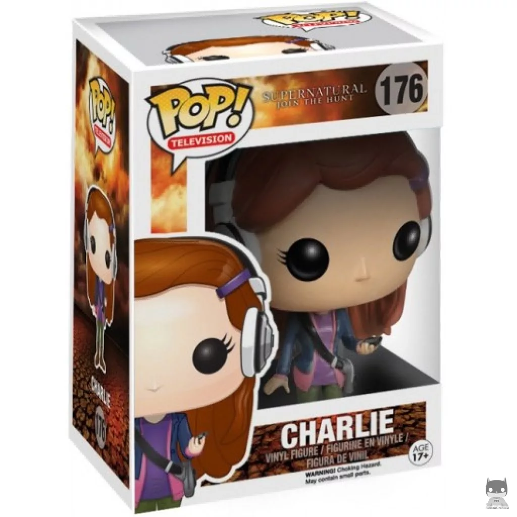 Charlie Bradbury Funko Pop! figure in its box