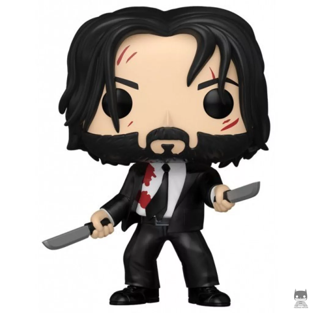 John Wick with Dual Knives (Bloody) Funko Pop! figure (John Wick)