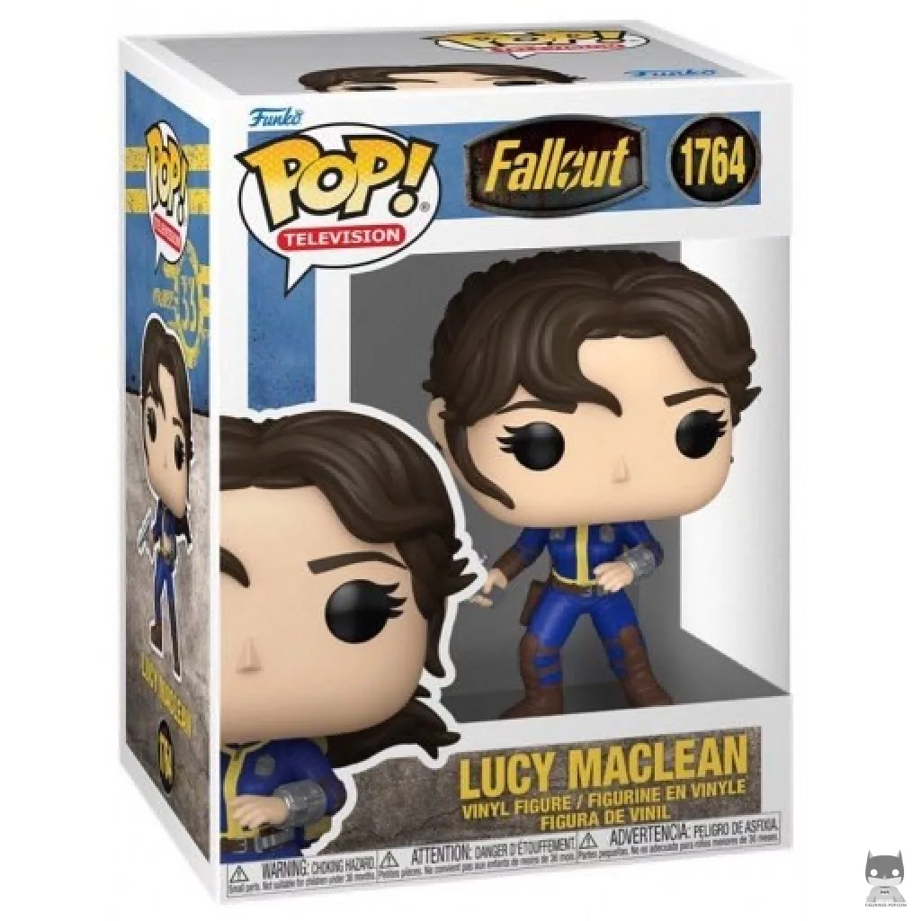 Lucy Maclean Funko Pop! figure in its box