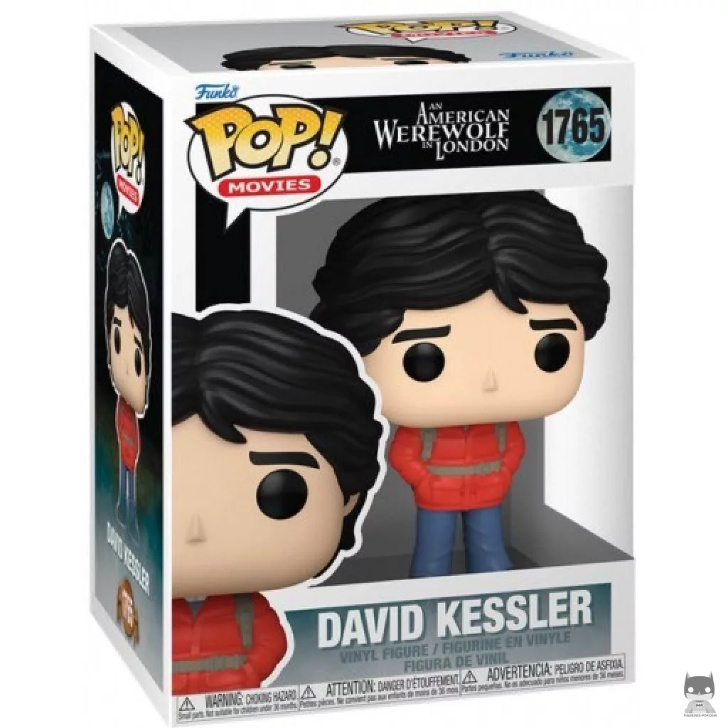 David Kessler Funko Pop! figure in its box
