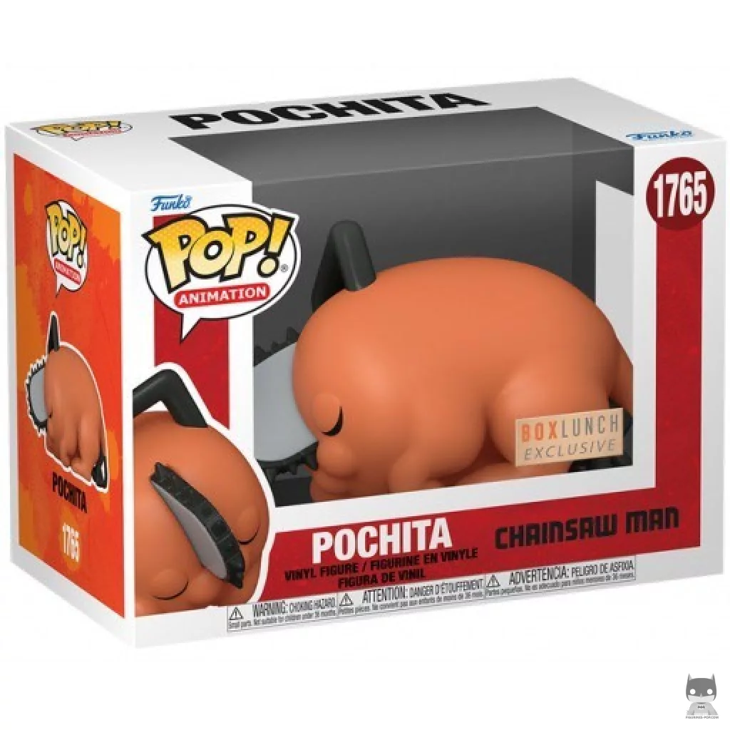 Pochita Funko Pop! figure in its box
