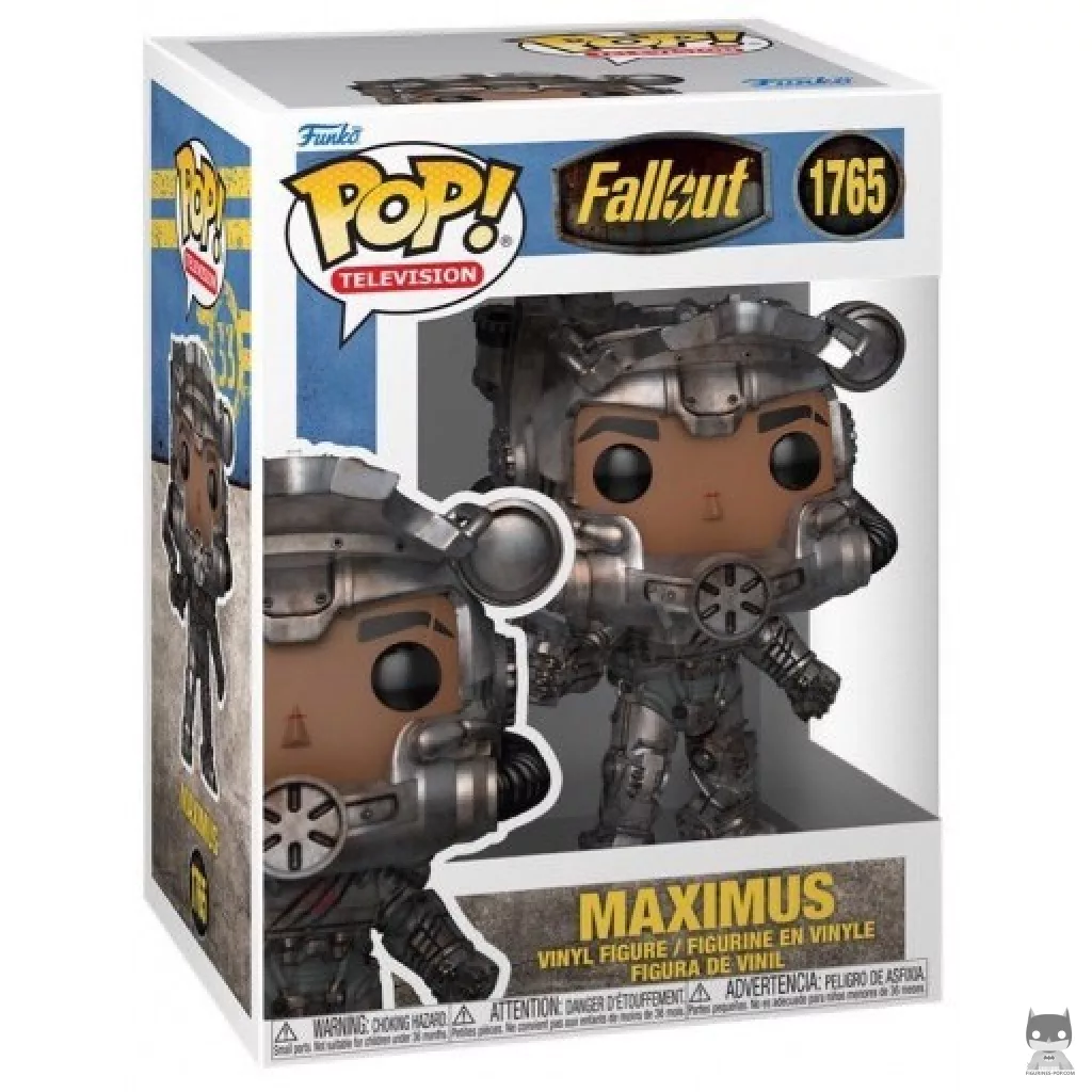 Maximus Funko Pop! figure in its box