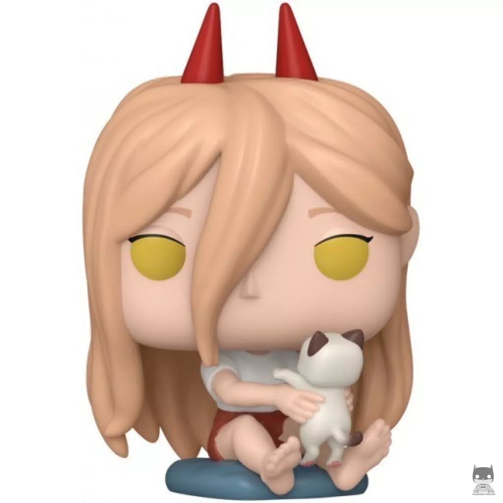 Power with Meowy Funko Pop! figure (Chainsaw Man)