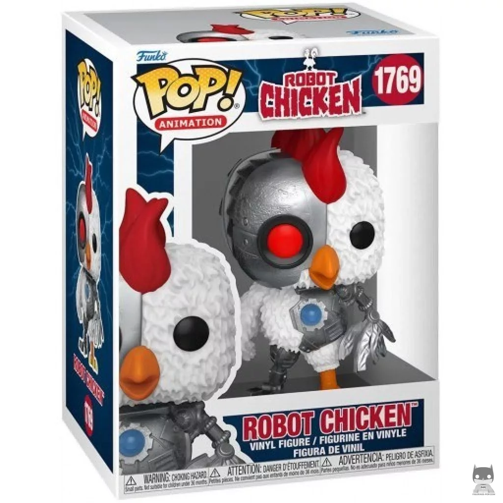 Robot Chicken Funko Pop! figure in its box